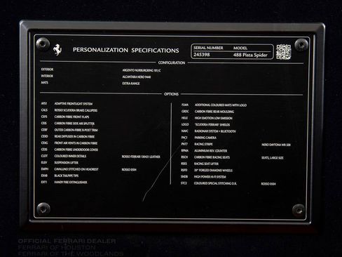 Used 2019 Ferrari 488 Pista Spider image 35