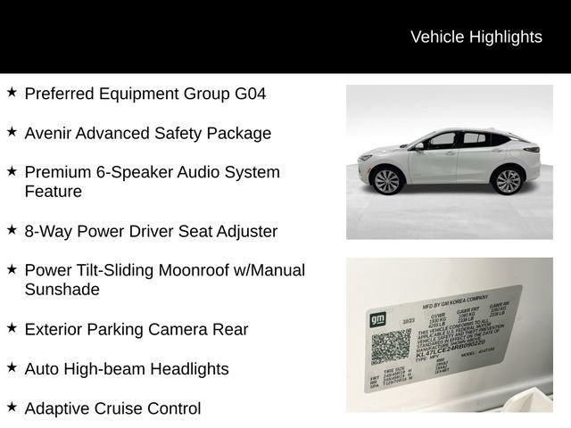 Certified 2024 Buick Envista Avenir FWD image 27