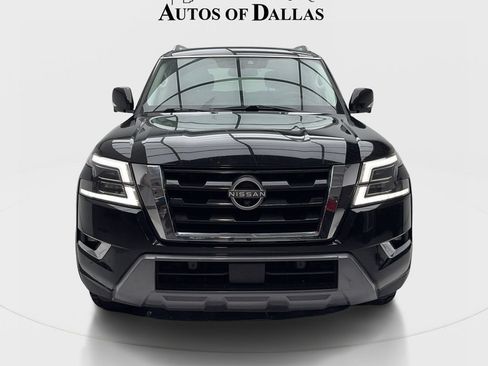 Used 2021 Nissan Armada SL w/ Captain's Chairs Package AWD/4WD image 3