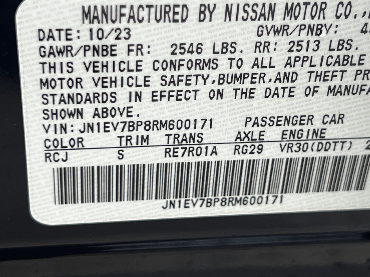 Used 2024 INFINITI Q50 Luxe w/ Cargo Package RWD image 11