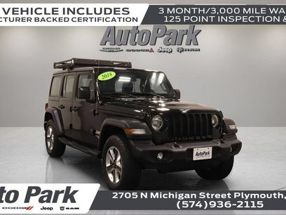 Certified 2018 Jeep Wrangler Unlimited Sport