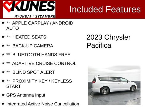 Used 2023 Chrysler Pacifica Touring-L FWD image 2