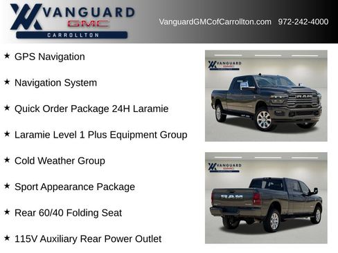 Used 2025 RAM 2500 Laramie w/ Sport Appearance Package AWD/4WD image 6
