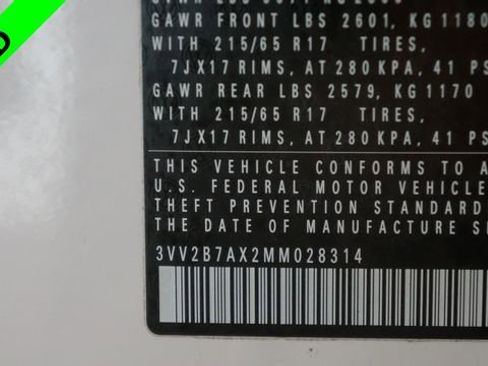 Used 2021 Volkswagen Tiguan SE w/ Panoramic Sunroof Package image 95