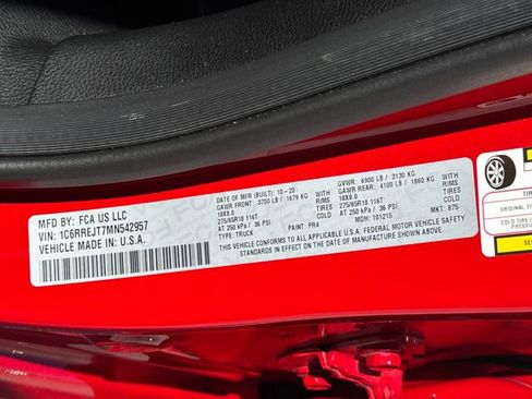 Used 2021 RAM 1500 Laramie image 18