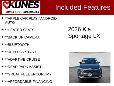 Used 2026 Kia Sportage LX FWD image 2