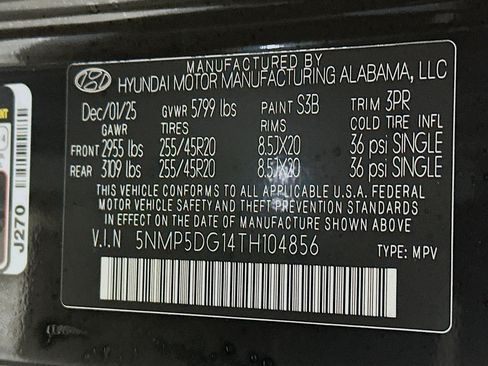 New 2026 Hyundai Santa Fe Calligraphy image 32