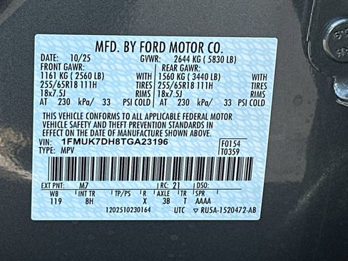 Used 2026 Ford Explorer Active RWD image 32