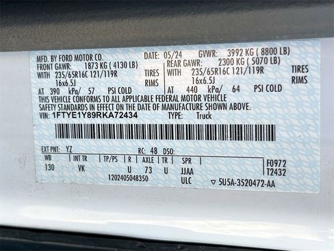 Used 2024 Ford Transit 150 Low Roof image 28