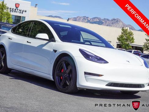 Used 2022 Tesla Model 3 Performance AWD/4WD image 1