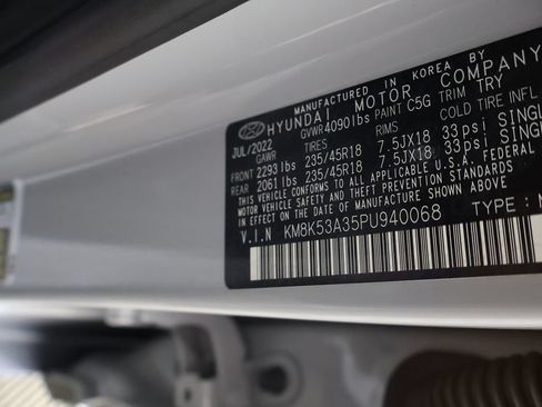 Used 2023 Hyundai Kona Limited w/ Cargo Package FWD image 52