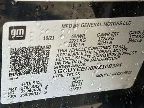 Certified 2022 Chevrolet Silverado 1500 RST w/ All Star Edition Plus image 30