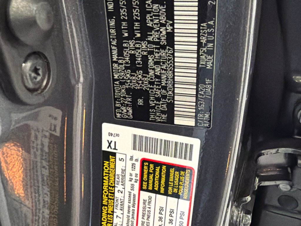 Used 2024 Toyota Highlander XSE AWD/4WD image 48