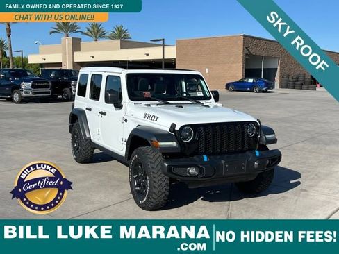 Used 2023 Jeep Wrangler Unlimited w/ Sun & Screen Package AWD/4WD image 1