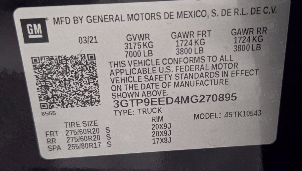 Used 2021 GMC Sierra 1500 AT4 w/ AT4 Value Package AWD/4WD image 58