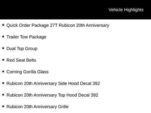 Used 2023 Jeep Wrangler Unlimited Rubicon 392 w/ Dual Top Group AWD/4WD image 2