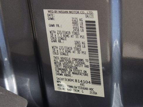 Used 2023 Nissan Rogue SL w/ SL Premium Package image 26