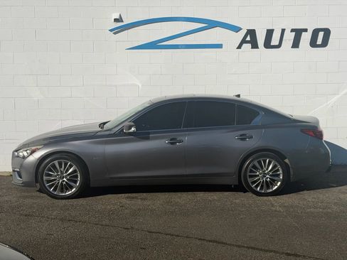 Used 2018 INFINITI Q50 Luxe w/ Essential Package (3.0T Luxe) image 3