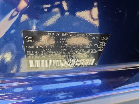 New 2026 Subaru Crosstrek 2.0i Premium AWD/4WD image 10