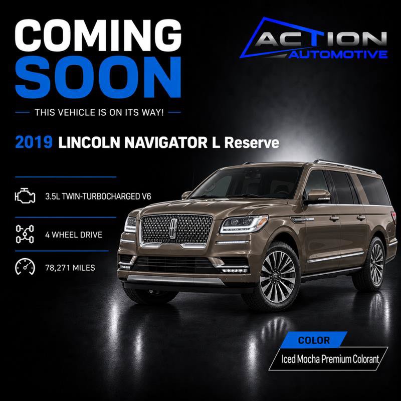 Used 2019 Lincoln Navigator L Reserve AWD/4WD image 1