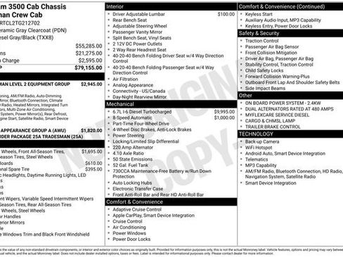 New 2026 RAM 3500 Tradesman image 14