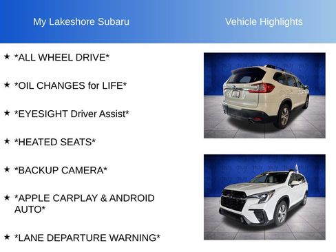 Certified 2025 Subaru Ascent Premium AWD/4WD image 6