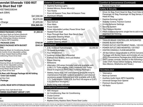 Used 2021 Chevrolet Silverado 1500 RST w/ Convenience Package II AWD/4WD image 26