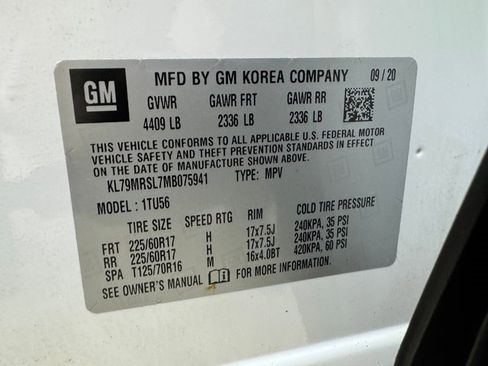 Used 2021 Chevrolet TrailBlazer LT w/ Driver Confidence Package image 30