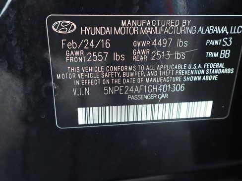 Used 2016 Hyundai Sonata SE FWD image 37