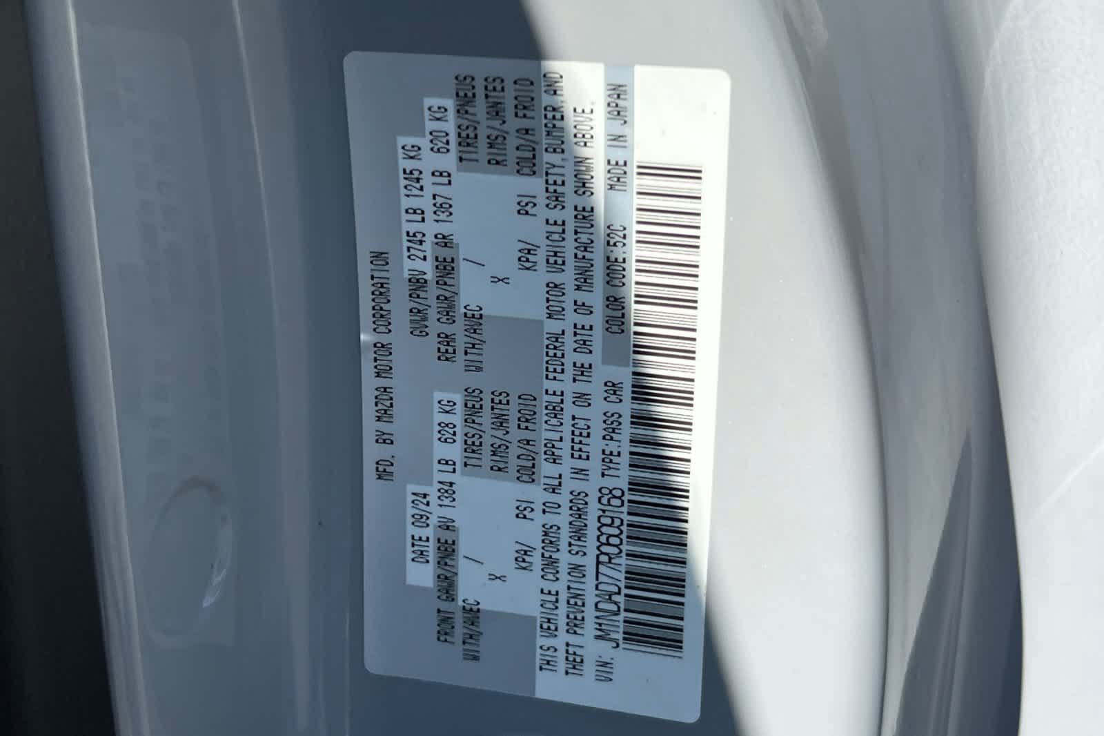 Used 2024 MAZDA MX-5 Miata Grand Touring RWD image 31