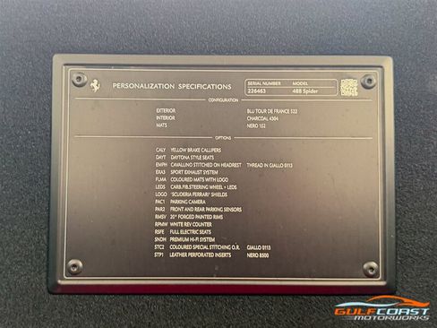 Used 2017 Ferrari 488 Spider RWD image 40