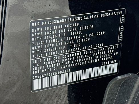 New 2025 Volkswagen Taos S image 27