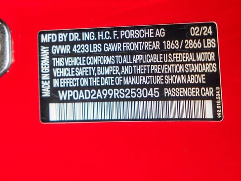 Certified 2024 Porsche 911 Turbo AWD/4WD image 28