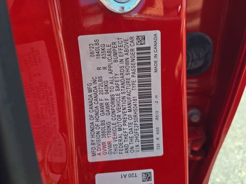 Certified 2024 Honda Civic Sport image 29