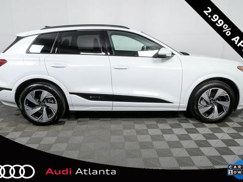 Certified 2025 Audi Q6 e-tron Prestige w/ Black Warm Weather Package image 2