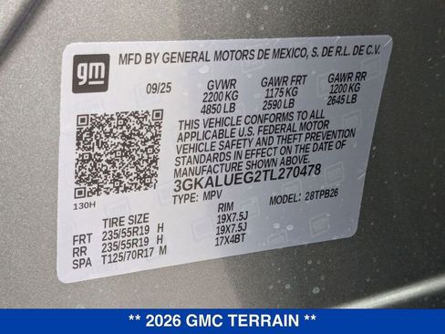New 2026 GMC Terrain Elevation w/ Black Edition image 35