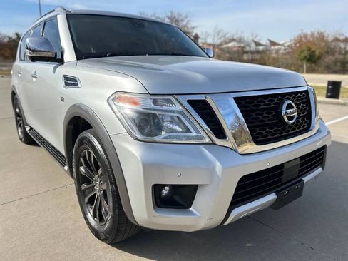Used 2017 Nissan Armada Platinum w/ Captain Seat Package RWD image 4