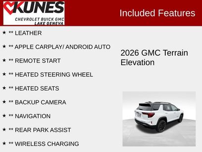 New 2026 GMC Terrain Elevation w/ Elevation Premium Package