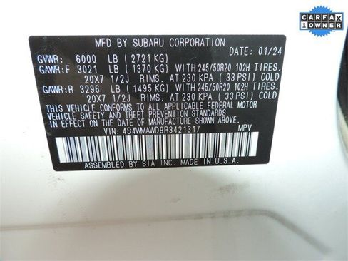 Certified 2024 Subaru Ascent Touring image 13