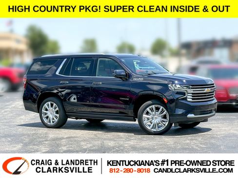 Used 2021 Chevrolet Tahoe High Country RWD image 1