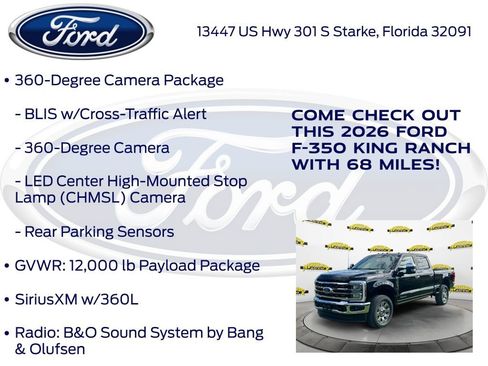 New 2026 Ford F350 King Ranch w/ Chrome Package image 20