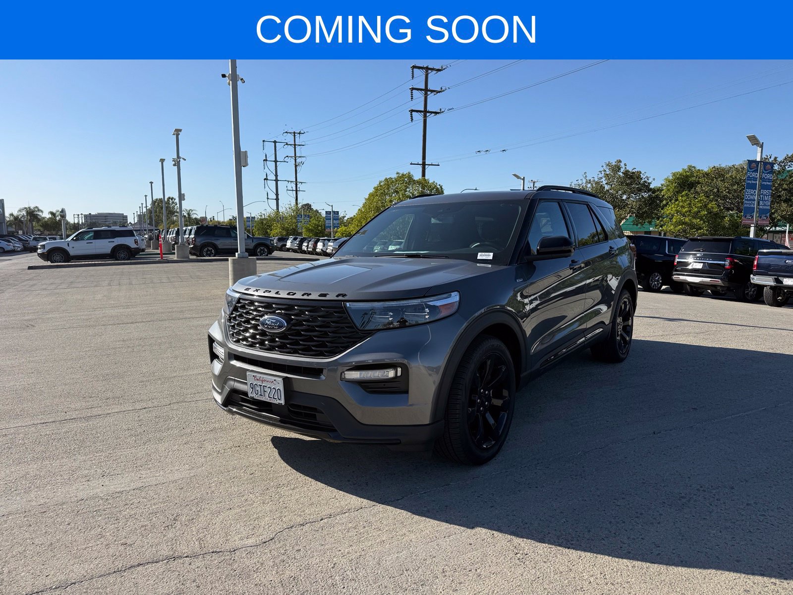 Used 2023 Ford Explorer ST-Line w/ Class IV Trailer Tow Package RWD image 1