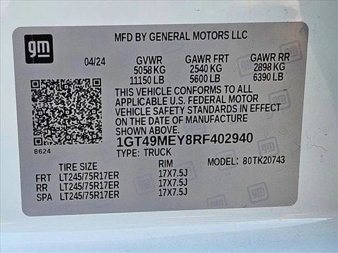 Used 2024 GMC Sierra 2500 SLE w/ SLE Convenience Package image 21