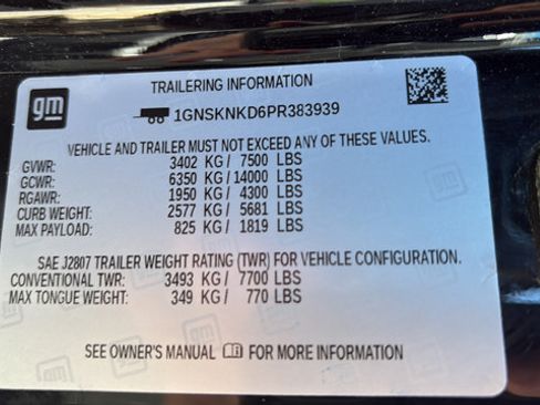 Used 2023 Chevrolet Tahoe LT AWD/4WD image 31