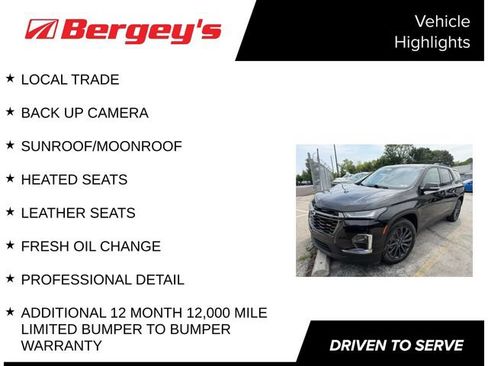 Used 2022 Chevrolet Traverse RS AWD/4WD image 4