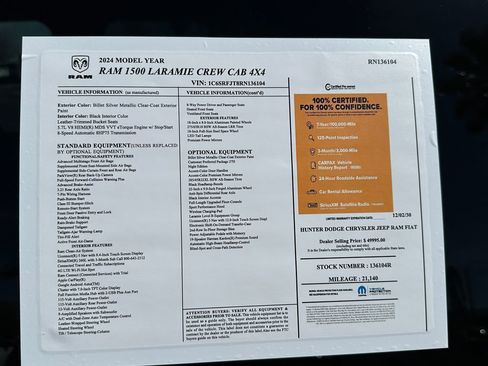 Certified 2024 RAM 1500 Laramie image 4
