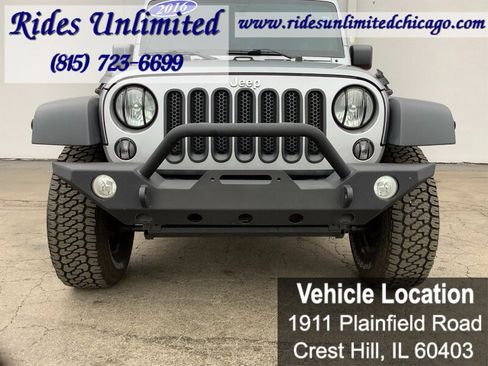 Used 2016 Jeep Wrangler Unlimited Sport w/ Quick Order Package 24S AWD/4WD image 11