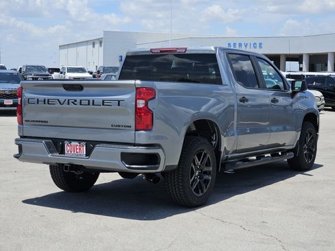 New 2026 Chevrolet Silverado 1500 Custom w/ Turbomax Blackout Package RWD image 3