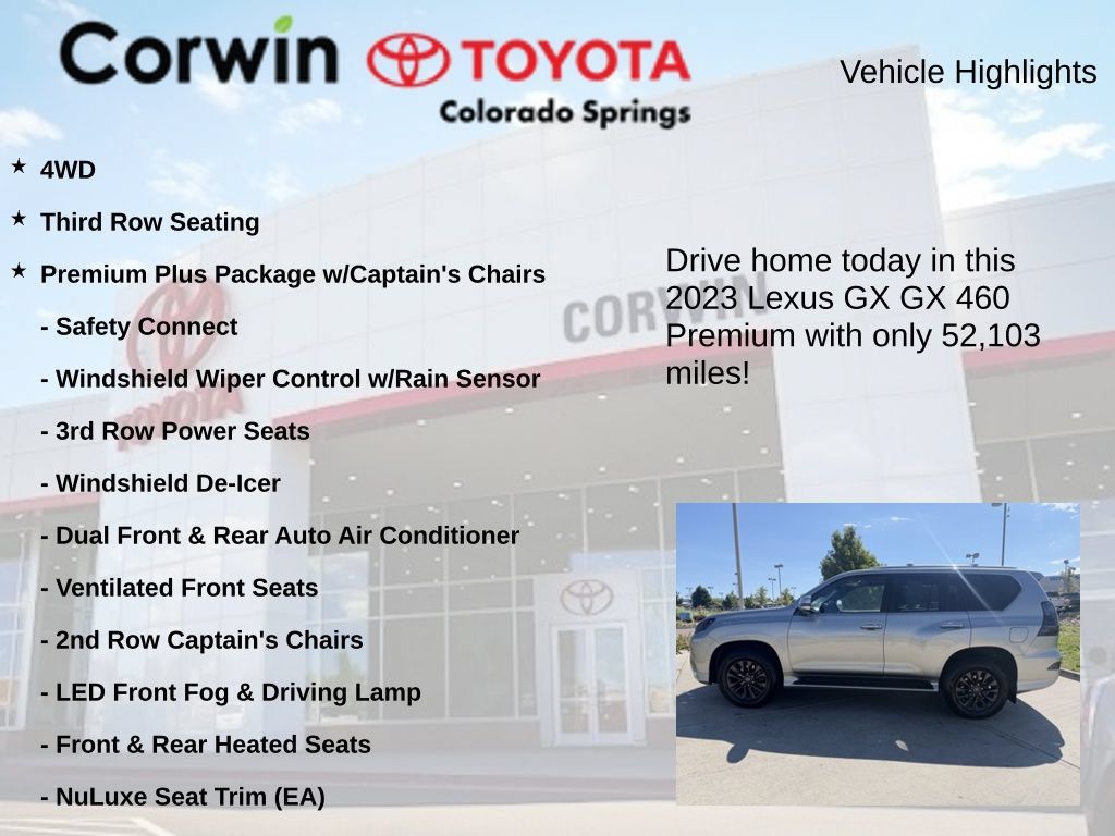 Used 2023 Lexus GX 460 Premium AWD/4WD image 7