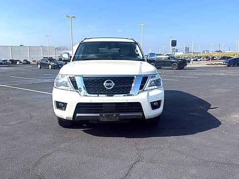 Used 2019 Nissan Armada Platinum w/ Captain's Chairs Package image 2